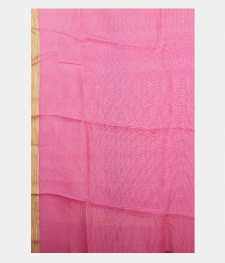 Yellow Kota Cotton Saree T2177123
