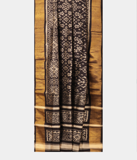 Black Patola Silk Saree T2247852