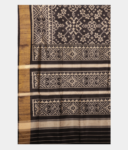 Black Patola Silk Saree T2247854