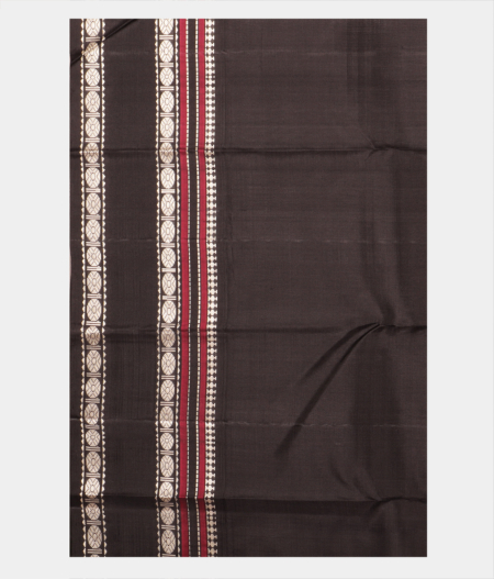 White Handwoven Kanjivaram Silk Saree T2015863