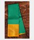 Green Handwoven Kanjivaram Silk Kids Pavadai T1587391