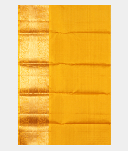 Green Handwoven Kanjivaram Silk Kids Pavadai T1587392