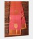 Pinkish Yellow Handwoven Kanjivaram Silk Saree T2253351