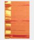 Pinkish Yellow Handwoven Kanjivaram Silk Saree T2253353