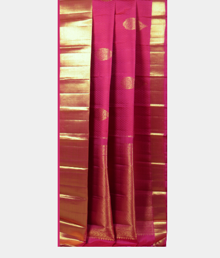 Magenta Handwoven Kanjivaram Silk Saree T2251432