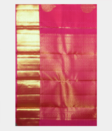 Magenta Handwoven Kanjivaram Silk Saree T2251434