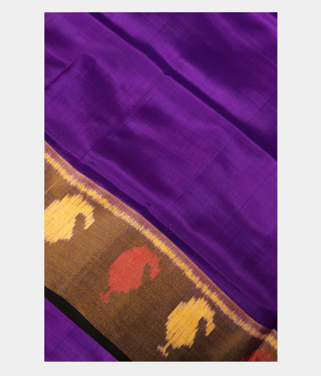 Purple Patola Silk Saree T213323-image
