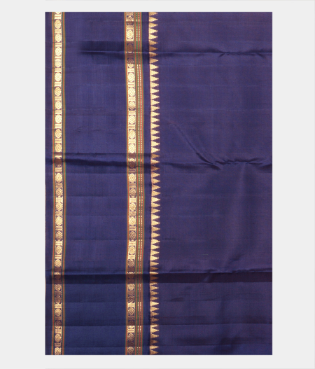 Yellow Handwoven Kanjivaram Silk Saree T2251563