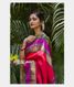 Cherry Red Handwoven Kanjivaram Silk Saree T2138383