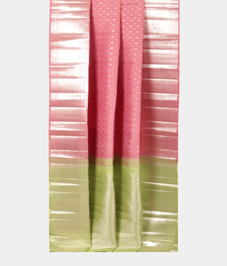 Pink Handwoven Kanjivaram Silk Saree T2255292