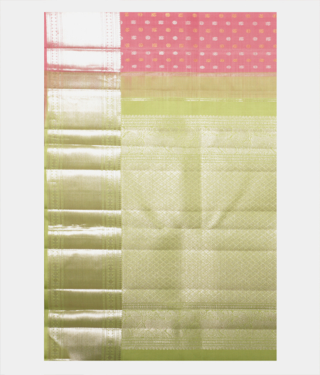 Pink Handwoven Kanjivaram Silk Saree T2255294