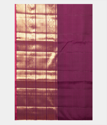 Orange Handwoven Kanjivaram Silk Saree T2245663