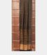 Black Soft Printed Cotton Saree T1331312