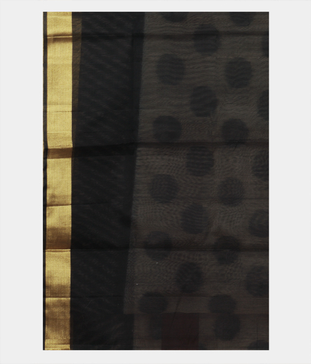 Beige Pochampalli Silk Cotton Saree T2174203
