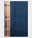 Blue Soft Printed Cotton Saree T1849373