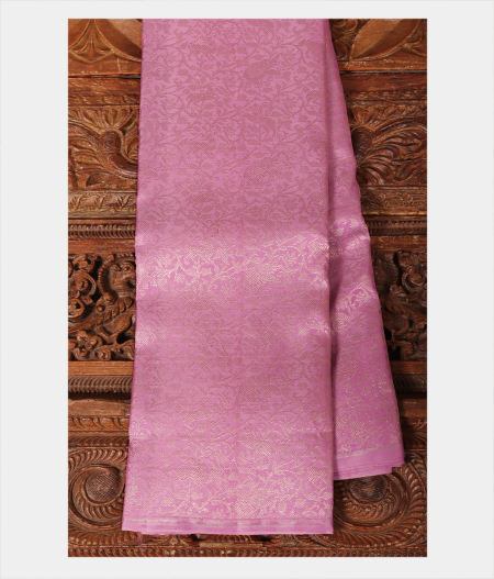 Lavender Handwoven Kanjivaram Silk Saree T193142-image