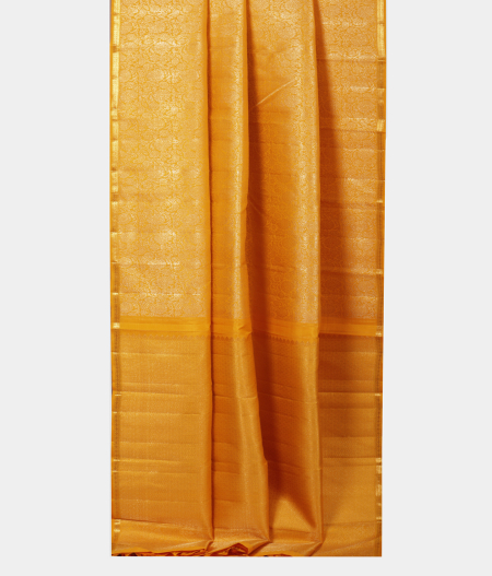 Yellow Handwoven Kanjivaram Silk Saree T2251132