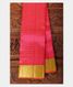 Orangish Pink Handwoven Kanjivaram Silk Saree T2245731