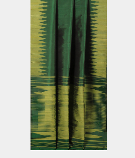 Green Handwoven Kanjivaram Silk Saree T2254912