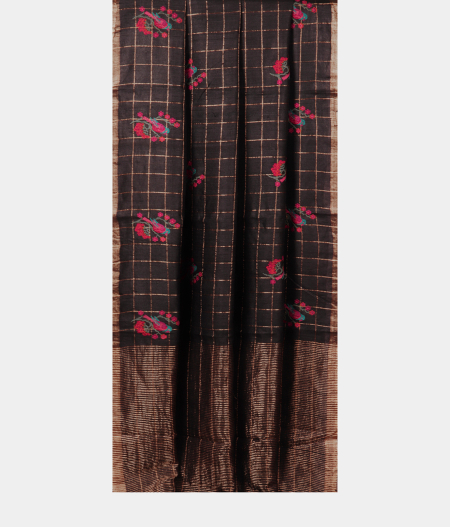 black-tussar-embroidery-saree-t219936-t219936-b