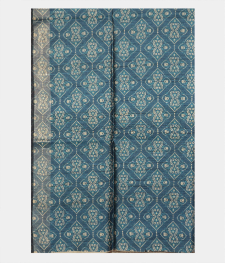 Beige Tussar Printed Saree T2232643