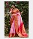 Pink Handwoven Kanjivaram Silk Saree T2133511