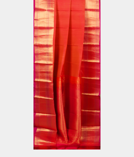 Pinkish Orange Soft Silk Saree T852242