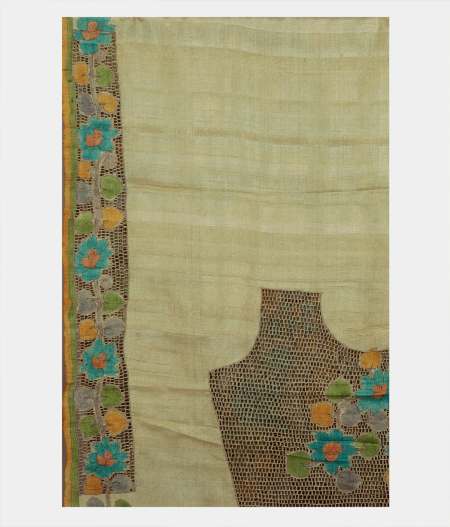 greyish-brown-tussar-cut-work-saree-t207460-t207460-c