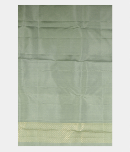Sage Green Handwoven Kanjivaram Silk Saree T2194903