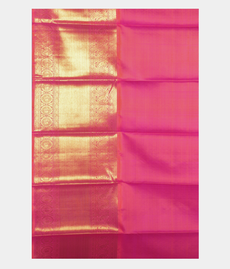 Green Handwoven Kanjivaram Silk Pavadai T2171422