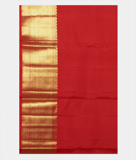 Red Handwoven Kanjivaram Silk Saree T2149793