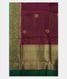 Purple Banaras Organza Saree T2266054