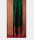 Bottle Green Banaras Organza Saree T2228292