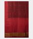 Bottle Green Banaras Organza Saree T2228293
