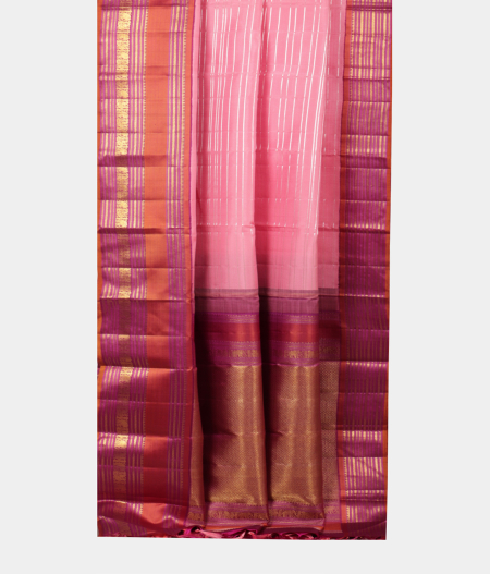 Pink Handwoven Kanjivaram Silk Saree T2251832
