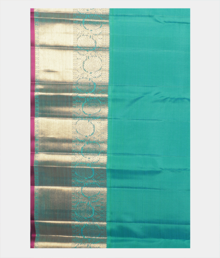 Dark Purple Handwoven Kanjivaram Silk Saree T2245153