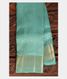 Turquoise Blue Handwoven Kanjivaram Silk Saree T220356 1