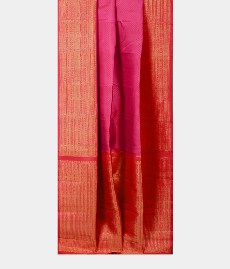 Pink Handwoven Kanjivaram Silk Saree T2177982
