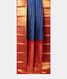 Blue Handwoven Kanjivaram Silk Saree T2233932