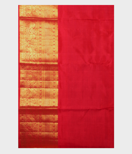 Blue Handwoven Kanjivaram Silk Saree T2233933