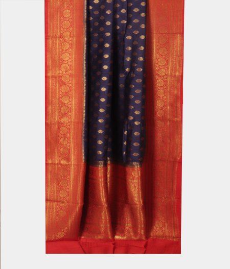Blue Banaars Tussar Saree T2239732