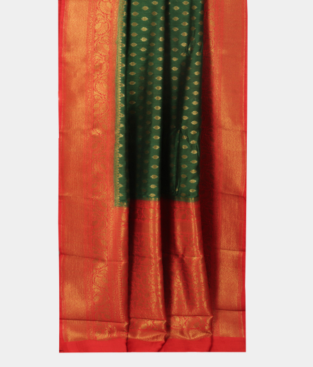 Green Banaras Tussar Saree T2239642
