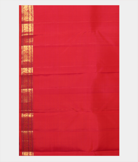 Yellow Handwoven Kanjivaram Silk Saree T2254813