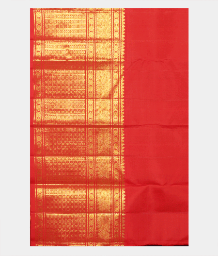 Blue Handwoven Kanjivaram Silk Saree T2267633