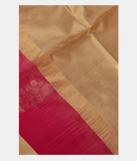 Beige Soft Silk Saree T201370-image