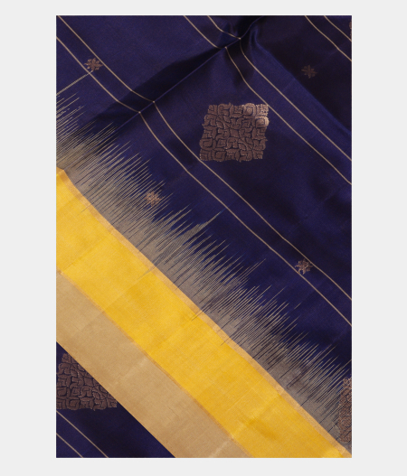 Blue Soft Silk Saree T209420-image