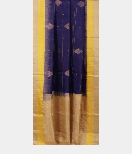 Blue Soft Silk Saree T2094202