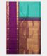 Blue Handwoven Kanjivaram Saree T2199564