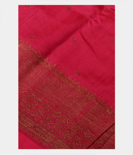 Pink Banaras Tussar Saree T226829-image
