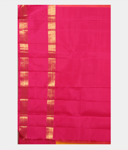 Yellow Handwoven Kanjivaram Saree T2262993